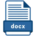 Free Docx Format File Icon
