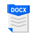 Free File Docx Document Icon