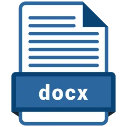 Free Docx file  Icon