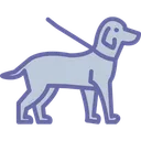 Free Dog Leash Pet Icon