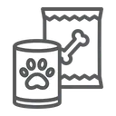 Free Dog Food  Icon