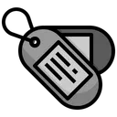 Free Dog Tag  Icon