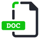 Free Doc Datei Erweiterung Symbol