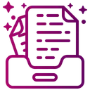 Free Dokumentenschublade Aufbewahrung Dokumente Symbol