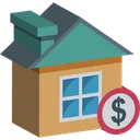 Free Building Dollar Real Estate Icon