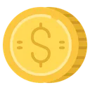 Free Cash Coin Business Icon