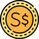 Free Currency Lineal Expand Icon