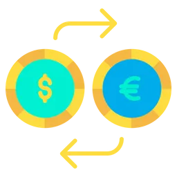 Free Dollar and euro exchange  Icon