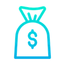 Free Money Bag Dollar Bag Icon