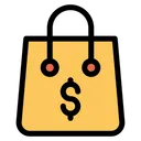 Free Bag Dollar Shopping Icon