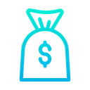 Free Money Bag Dollar Bag Icon