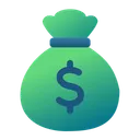 Free Dollar Bag Icon