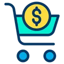 Free Cart Dollar Shopping Icon