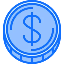 Free Dollar Coin  Icon