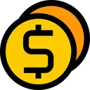 Free Coins Bank Commerce Icon