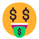 Free Dollar Eye  Icon