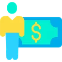 Free Dollargehalt  Symbol