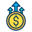 Free Dollar Growth Business Growth Money Growth Icon