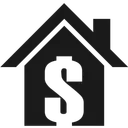Free Dollar House  Icon