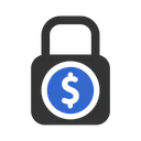 Free Dollar Lock  Icon