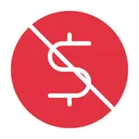 Free Dollar not accepted  Icon