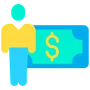 Free Dollar Earning Cash Icon