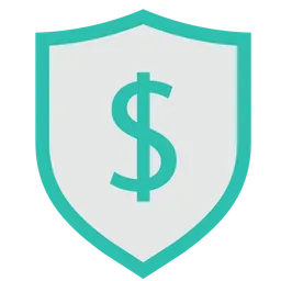 Free Dollar Shield  Icon