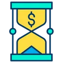 Free Dollarzeit Geld Timer Symbol