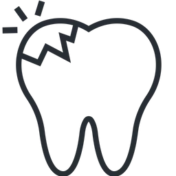 Free Dolor de dientes rotos  Icono