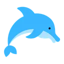 Free Dolphin Fish Animal Icon