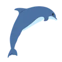 Free Dolphin Fish Whale Icon