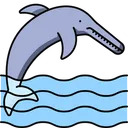 Free Ganga River Dolfin Icon