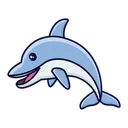 Free Dolpine Animal Water Icon