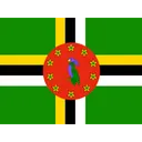Free Dominica Flag Country Icon