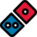 Free Dominos Pizza Industry Logo Company Logo Icon