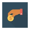 Free Donation Currency Dollar Icon