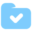 Free Done Folder Symbol Icon
