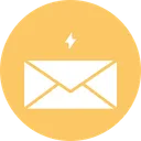 Free Donner Mit E Mail E Mail Umschlag Symbol