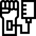 Free Donor Ambulance Ampoul Icon