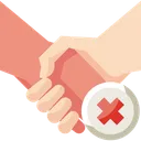 Free Don't shake hands  Icon