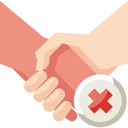 Free Don't shake hands  Icon