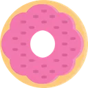 Free Donut Doughnut Strawberry Icon