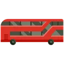 Free Doppeldecker-Bus  Symbol