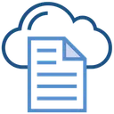 Free Cloud Stockage Fichier Icon