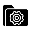 Free Dossier Parametre Configuration Icône