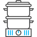 Free Double Boiler Boil Cook Icon