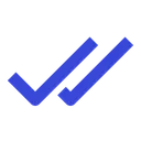 Free Double Check Check Double Icon