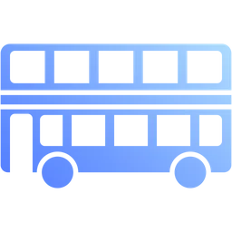 Free Double Decker Bus  Icon