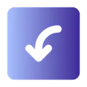 Free Down Arrow Arrows Sign Icon