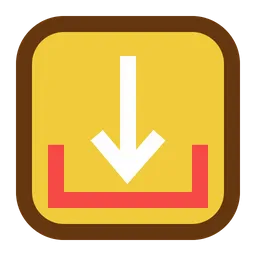 Free Down Arrow  Icon